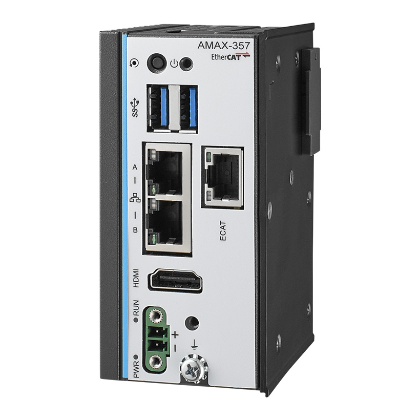 AMAX-357 - Ultra Compact PC-based EtherCAT Controller with Intel